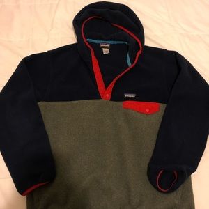 RARE Patagonia hoodie Synchilla Snap-T
